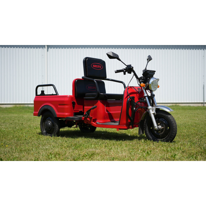 SELVO WORK 10L – osobní a pracovní elektrická tříkolka s lithiovou baterií