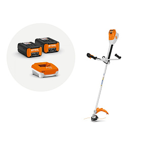 AKU křovinořez STIHL FSA 200 se 2 akumulátory AP 300S a nabíječkou AL 301