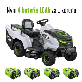 AKU zahradní traktor EGO TR3801E-B
