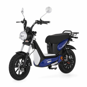 Elektrická motorka NEXUS - modrá - PŘEDVÁDĚCÍ