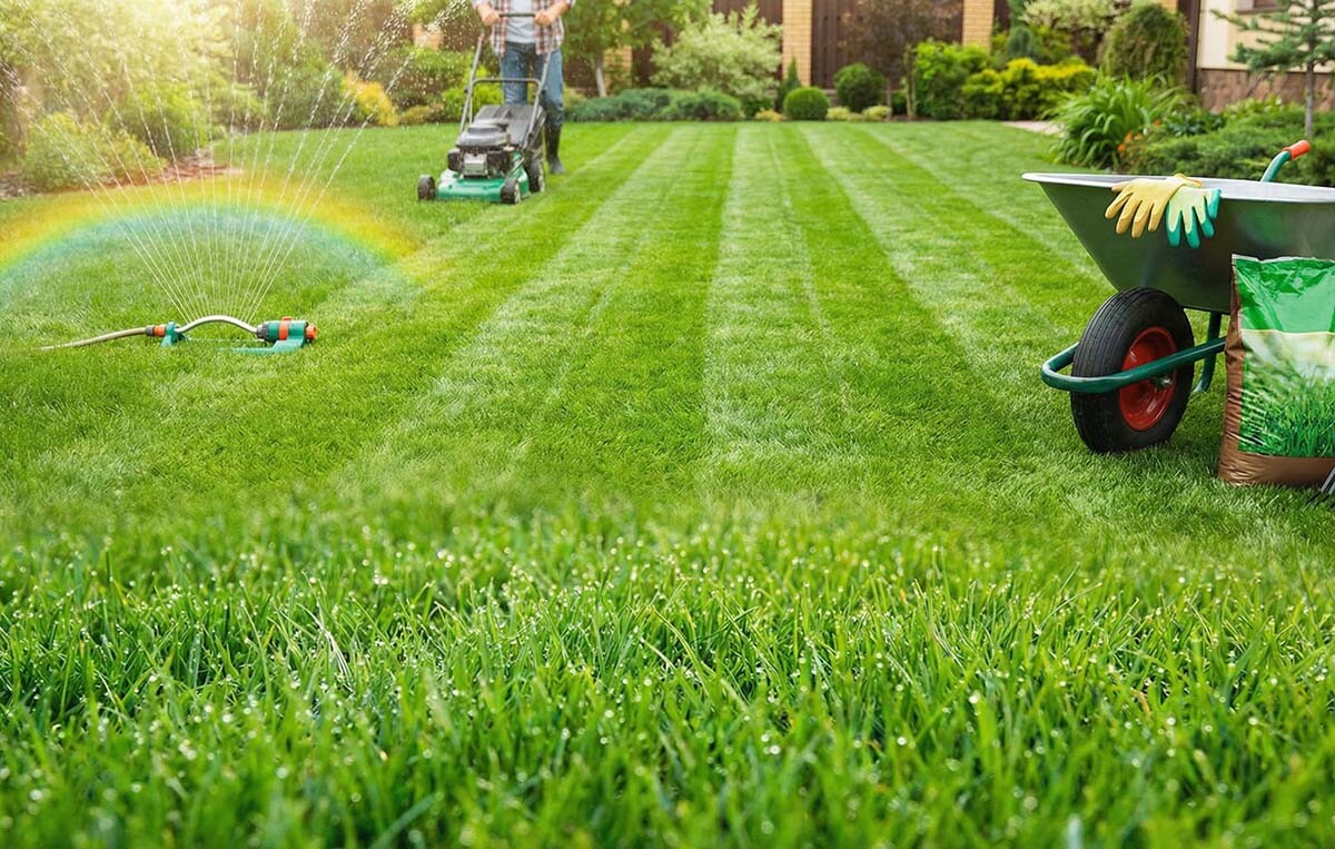 jak pečovat o trávník