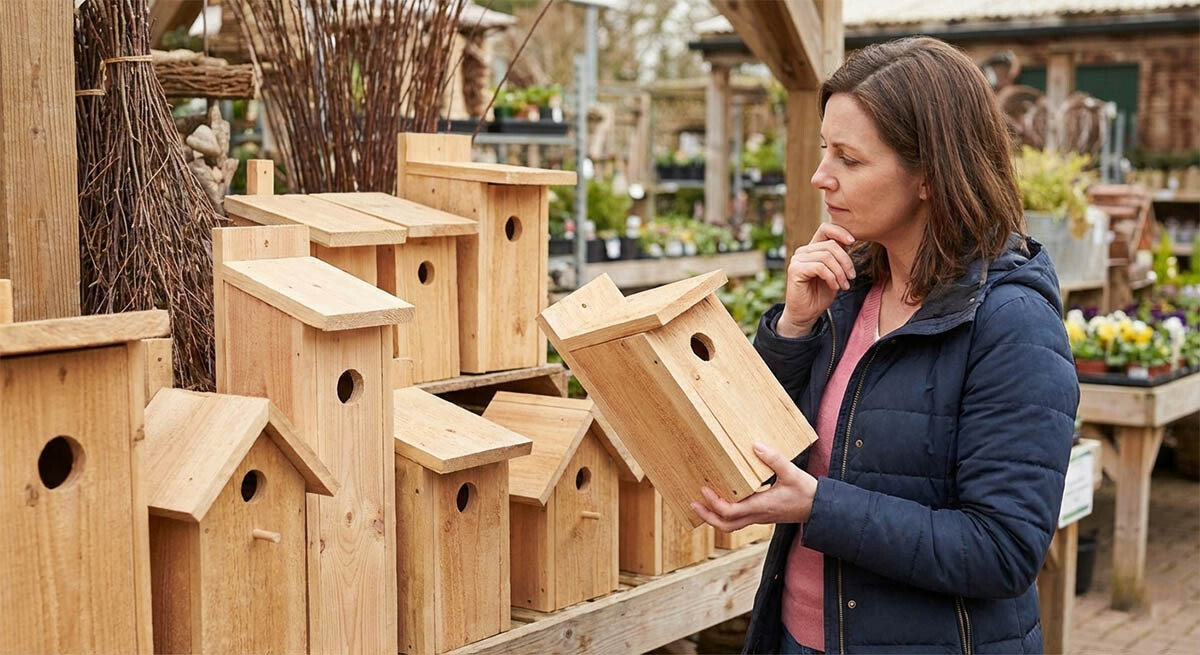 jak vybrat ptačí budku