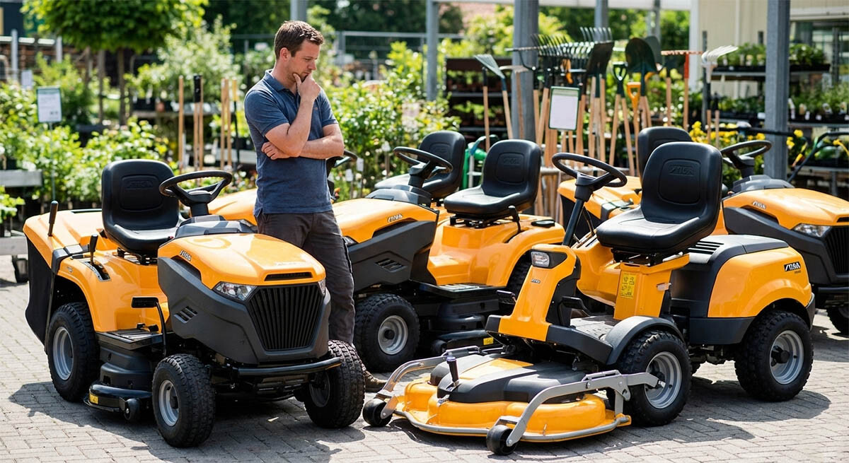 jak vybrat zahradni traktor stiga