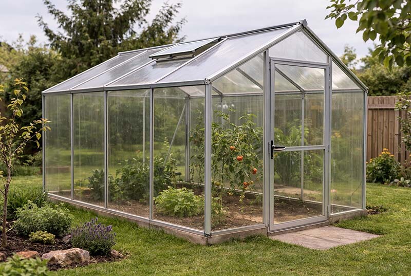 Větrání skleníku