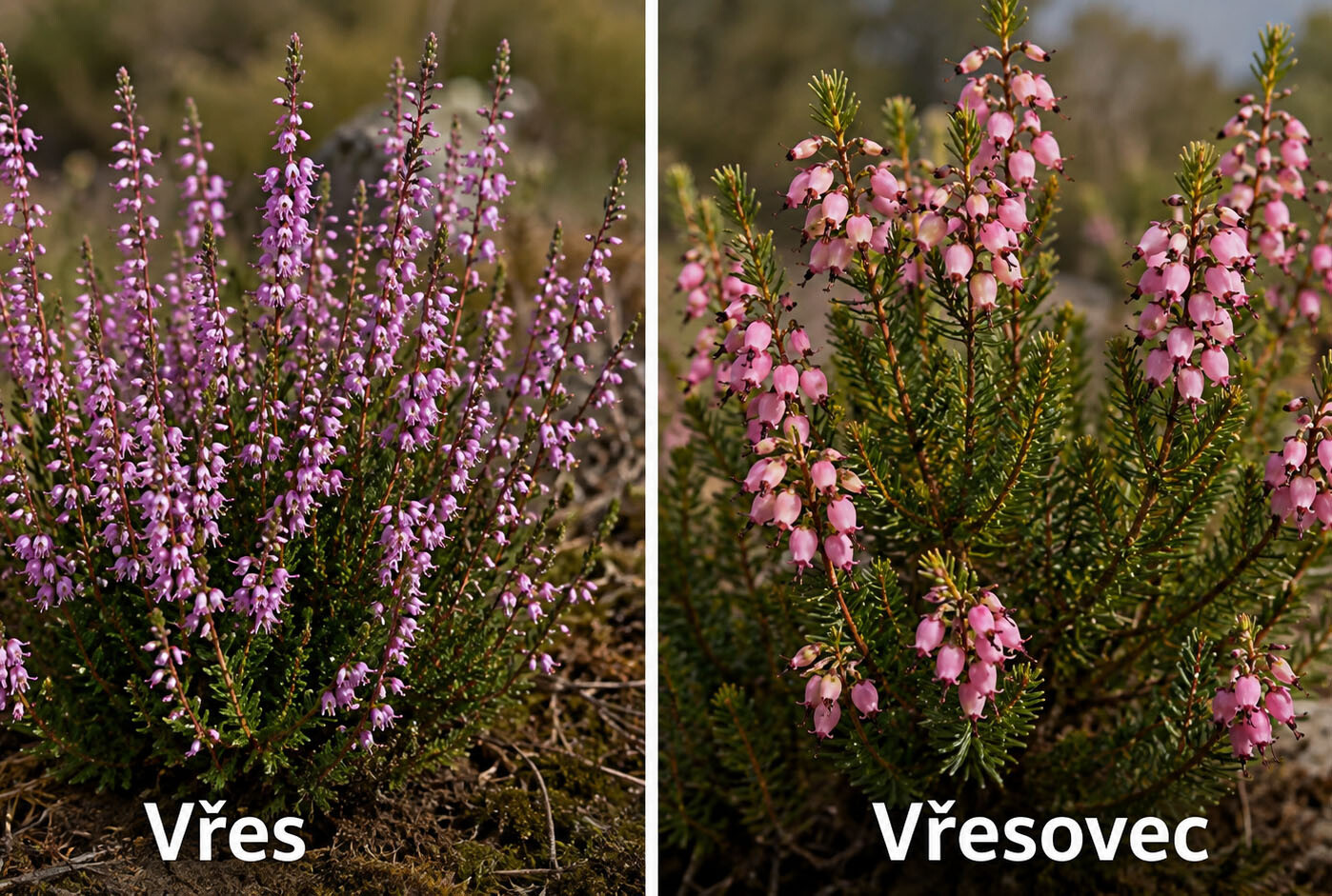 Vřes a vřesovec